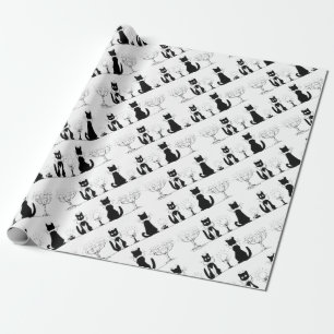 Fyra Svarta katter, Louis Wain Presentpapper
