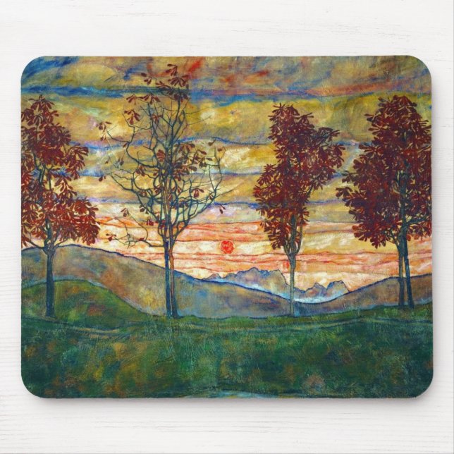 Fyra Tress Egon Schiele Musmatta (Framsidan)
