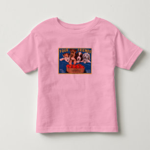 Fyra vänner t shirt