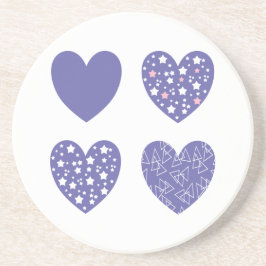 Fyra Veri Peri Hearts Underlägg