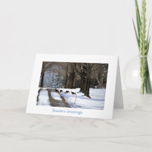 Fyra vildkalkoner - helgdagkort helgkort