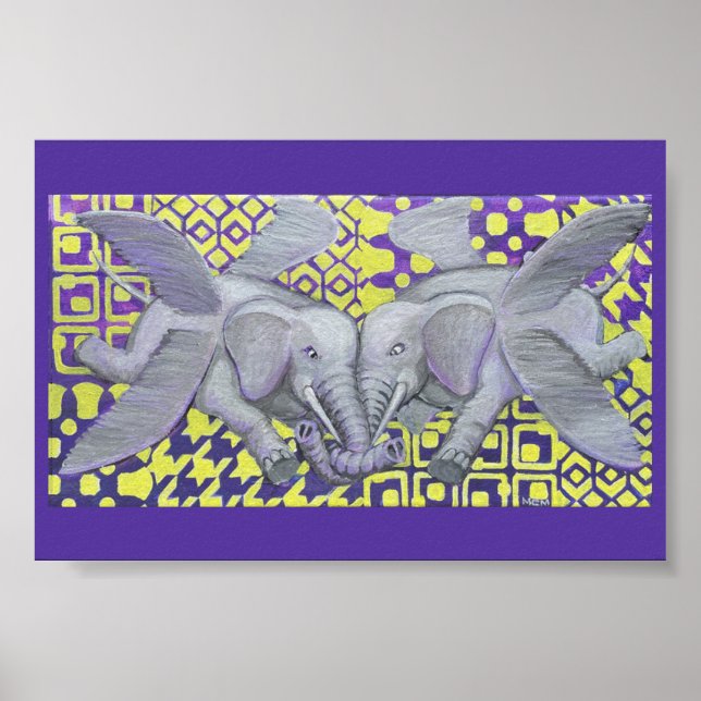 Fyra WingsFotoutvidgning Poster (Framsidan)