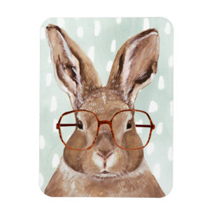 Fyrålsskog Bunny kanin Magnet
