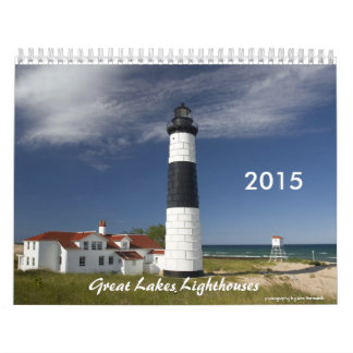 Fyrar av Great Lakes Kalender
