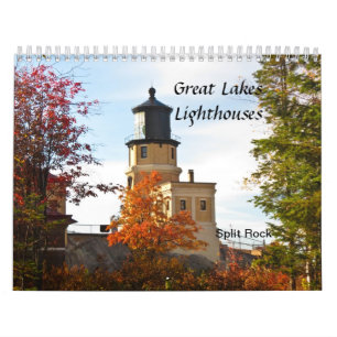 Fyrar av Greaten Lakes Kalender