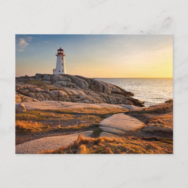 Fyrar | Peggy's Cove Nova Scotia Vykort (Framsida)