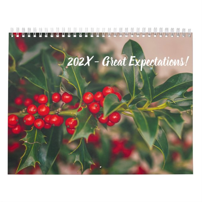 Fyrårs Foto Kalender – Anpassat År (Omslag)