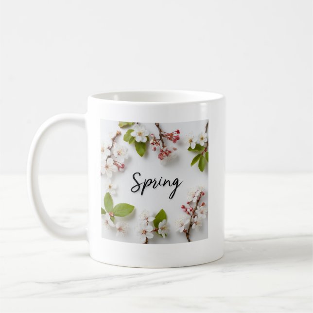 Fyrårstids Mugge Vår Design Kaffemugg (Vänster)