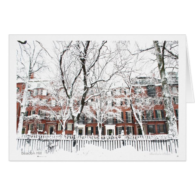 Fyrbacke: Louisburg kvadrerar Hälsningskort (Framsidan Horizontal)