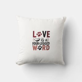 Fyrbunden Kärlek-fyllning Kudde