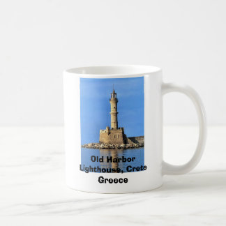 FyrCrete Grekland gammal hamn, gammal hamn… Kaffemugg