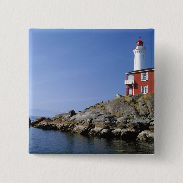Fyren Fisgard i Fort Rodd Hill Knapp (Framsida)