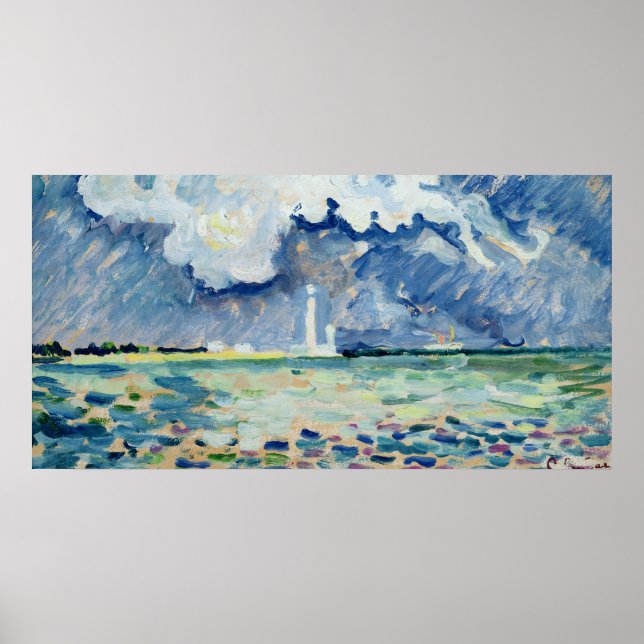 fyren i Gatteville Poster (Framsidan)