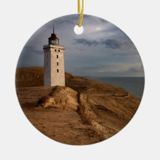 Fyren Julgransprydnad Keramik