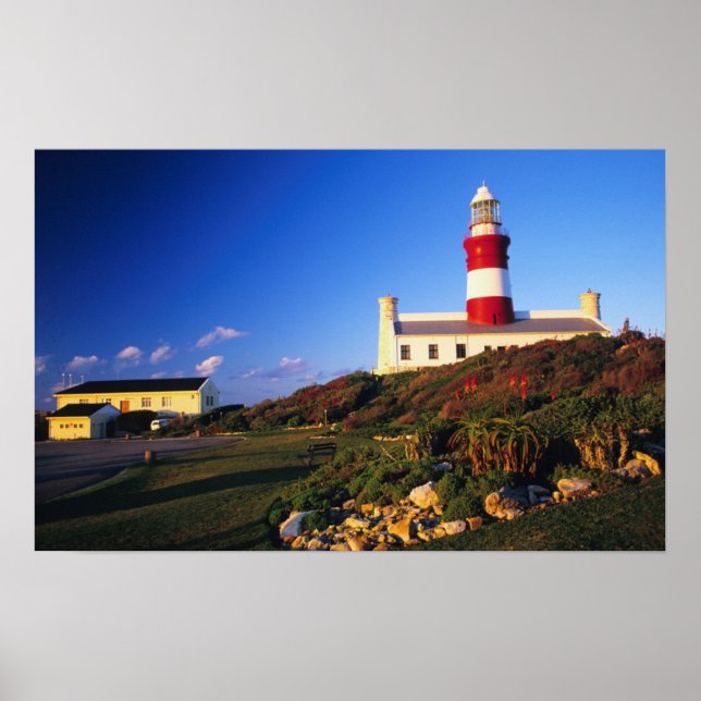 Fyren, Kap Agulhas, Västra Kapprovinsen Poster (Framsidan)