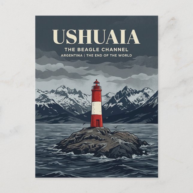 Fyren Les Eclaireurs Vykort (Framsida)