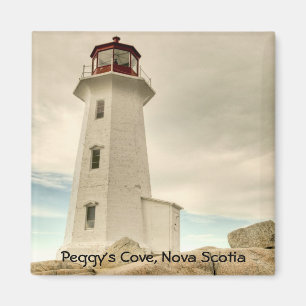 Fyren, Peggys Cove, Nova Scotia. Magnet