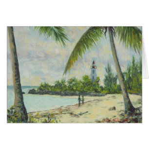 Fyren Zanzibar 1995 Hälsningskort