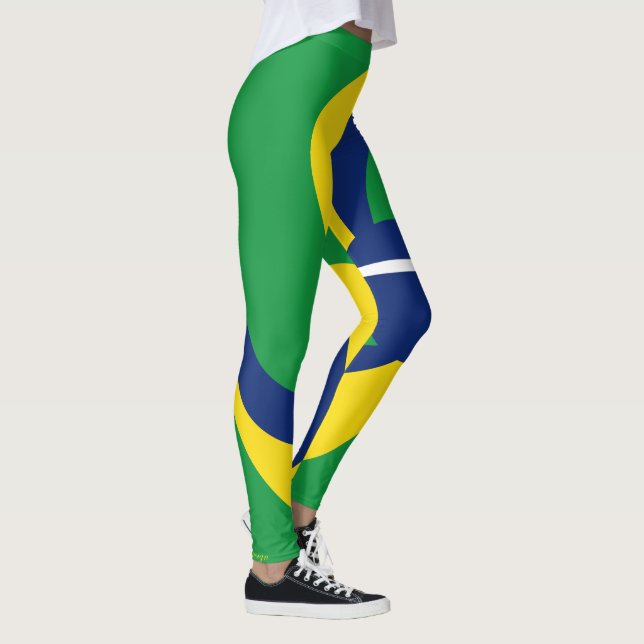 Fyrfärgade baljväxter i Brasilien Leggings (Höger)