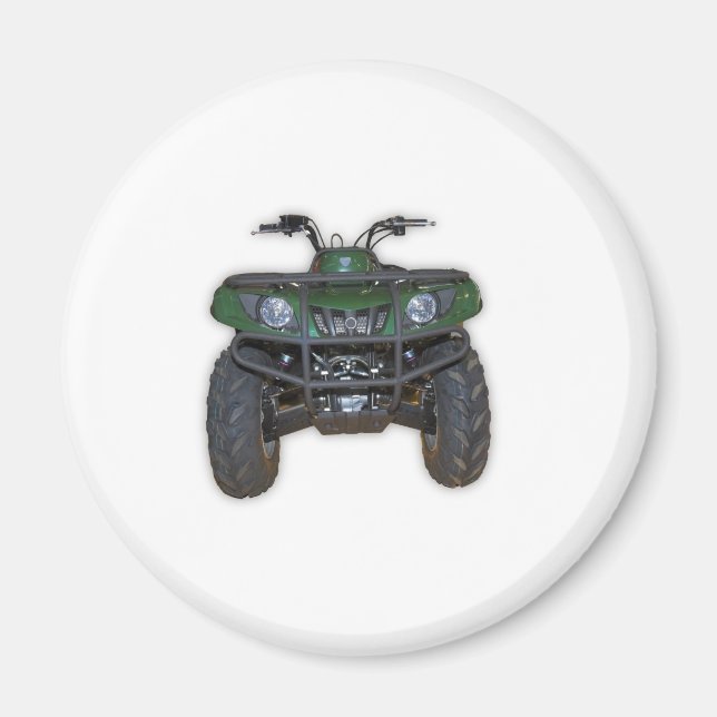 fyrhjuling - atv magnet (Framsidan)