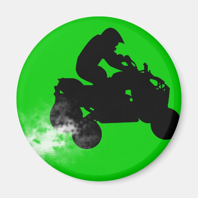 fyrhjulingar. magnet (Framsidan)