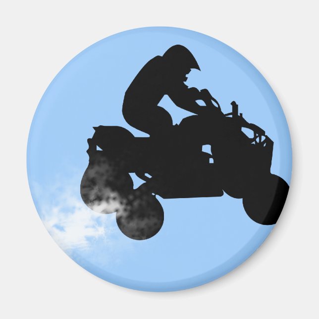 fyrhjulingar. magnet (Framsidan)