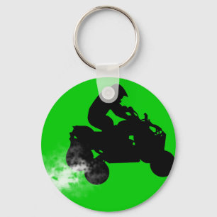 fyrhjulingar. nyckelring