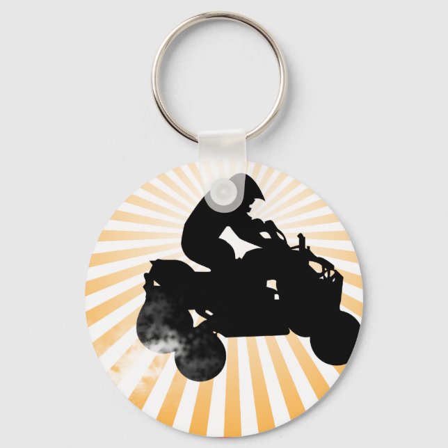 fyrhjulingar. nyckelring (Framsida)