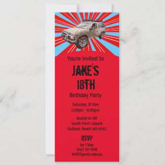 Fyrhjulsdrift Inbjudningar