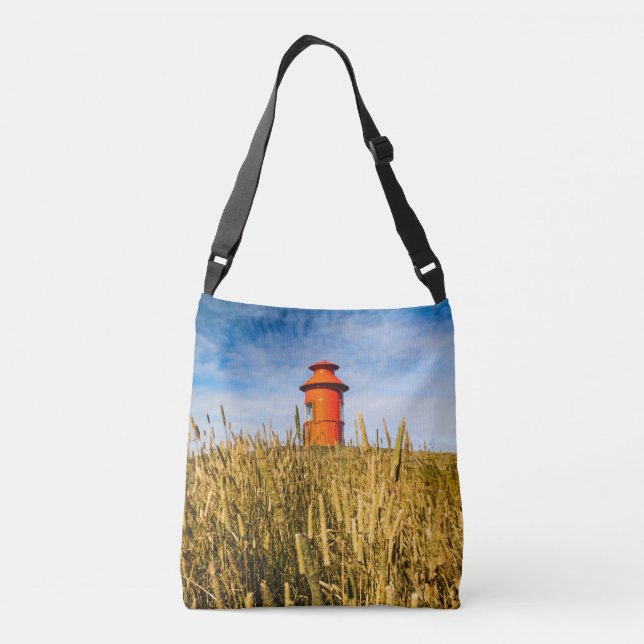 Fyrhus i Stykisholmur, Island Axelväska (Baksida)