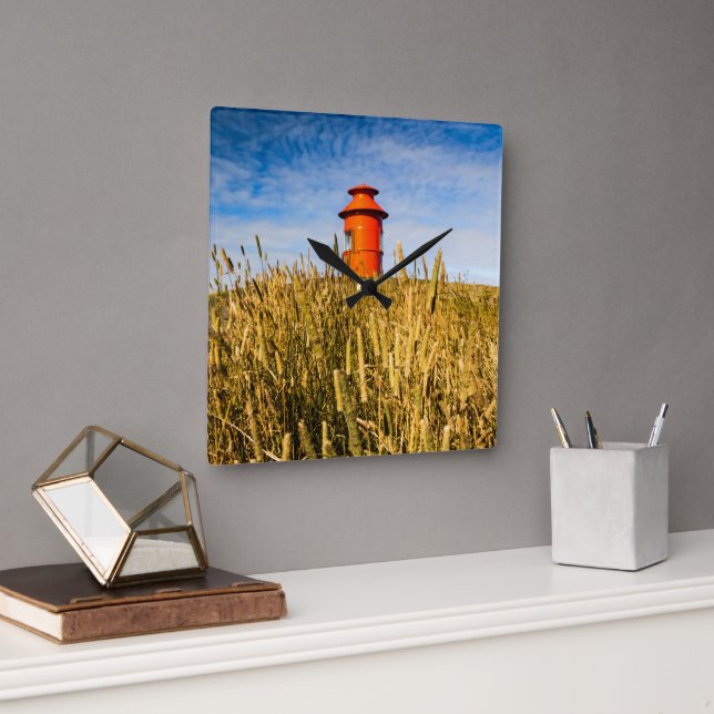 Fyrhus i Stykisholmur, Island Fyrkantig Klocka (Kontor)