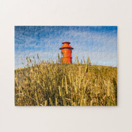 Fyrhus i Stykisholmur, Island Pussel