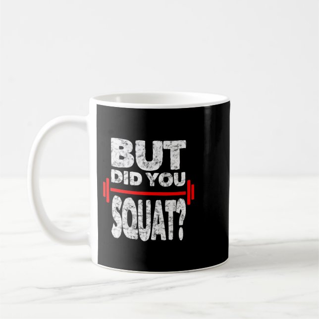 Fyrkade du på Gym Älskare Fitness Workout? Kaffemugg (Vänster)