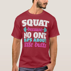 Fyrkant eftersom ingen kramar om små knölar t shirt