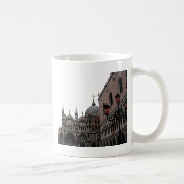 Fyrkant och basilika i St. Mark Kaffemugg (Höger)