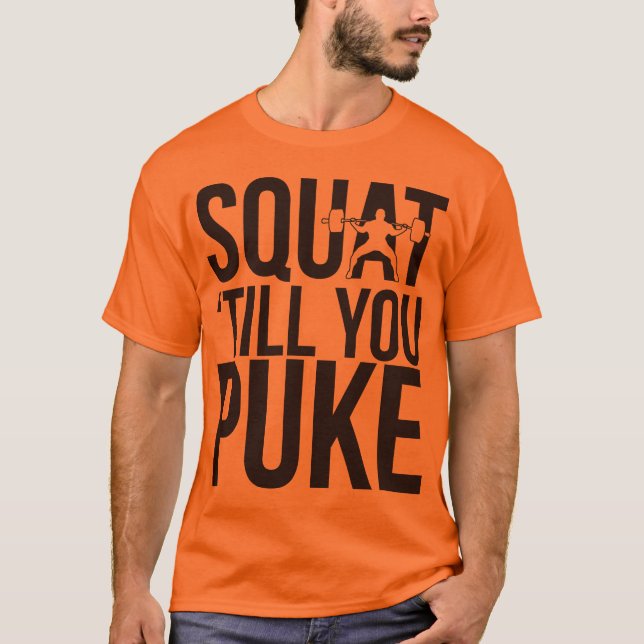 Fyrkant tills du pissar t shirt (Framsida)