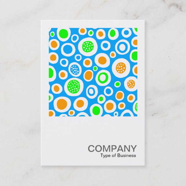 Fyrkantän 0439 - Abstrakt 030413 Visitkort (Framsida)