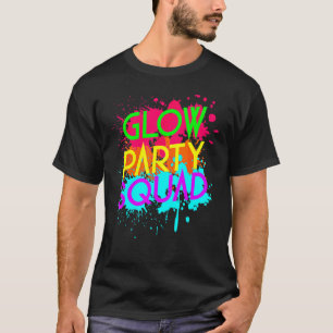 Fyrkantgrupp för glöd Party T Shirt