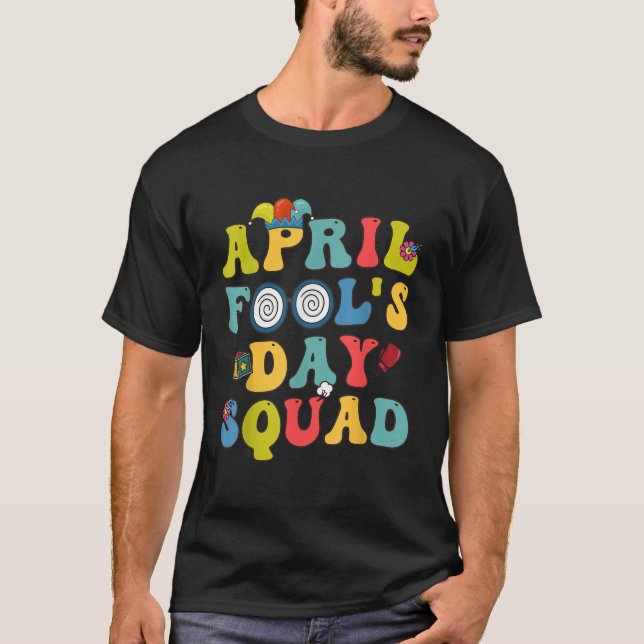 Fyrkantig aprildag - Luraser citat April Foo T Shirt (Framsida)