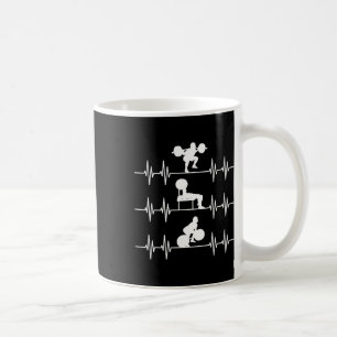 Fyrkantig, avlyft pulsslag PowerLyft Kaffemugg