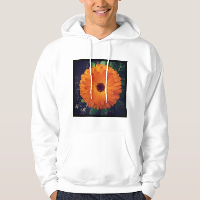 Fyrkantig bild - Marigold Sweatshirt Med Luva (Framsida)