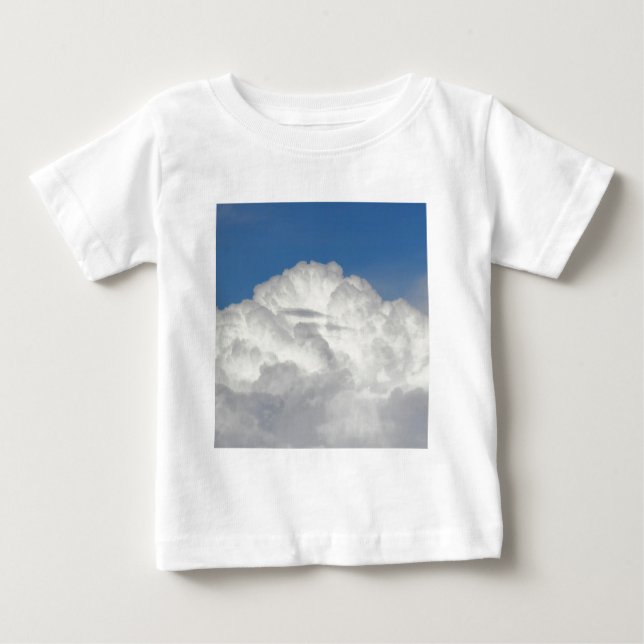 Fyrkantig bild - Moln T Shirt (Framsida)