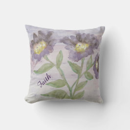 Fyrkantig Blommigt Faith Pillow Kudde