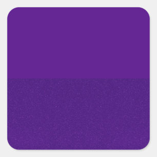 Fyrkantig dekal med lila glitter längst ned – Anpa Fyrkantigt Klistermärke
