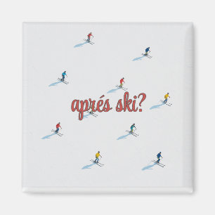 Fyrkantig efter skidmagnet magnet