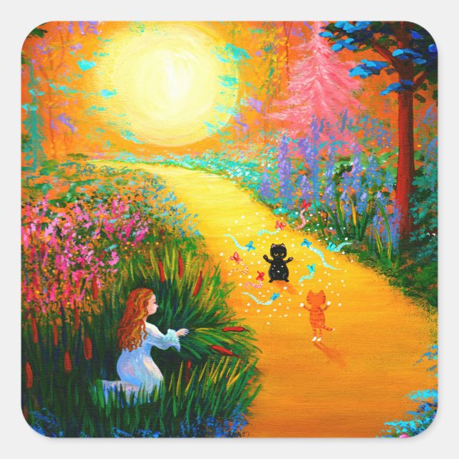 Fyrkantig etikett för kapitäla (Framsida)