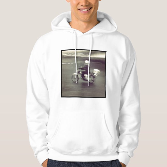 Fyrkantig Foto - Snabb Moped Sweatshirt (Framsida)
