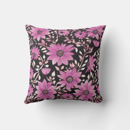 Fyrkantig fyllning för blommigt kudde