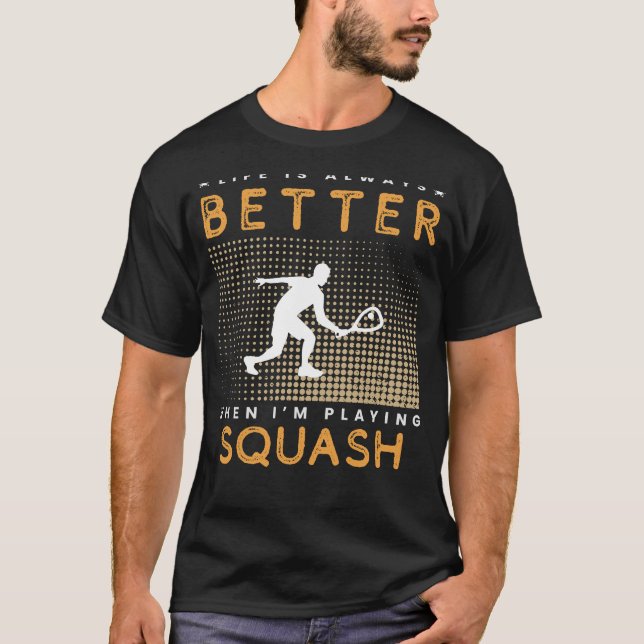 Fyrkantig glädje: Skrasch genom livet med skratt! T Shirt (Framsida)