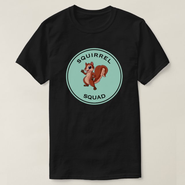 Fyrkantig kvadratisk Tecknad - skalskiva T Shirt (Design framsida)